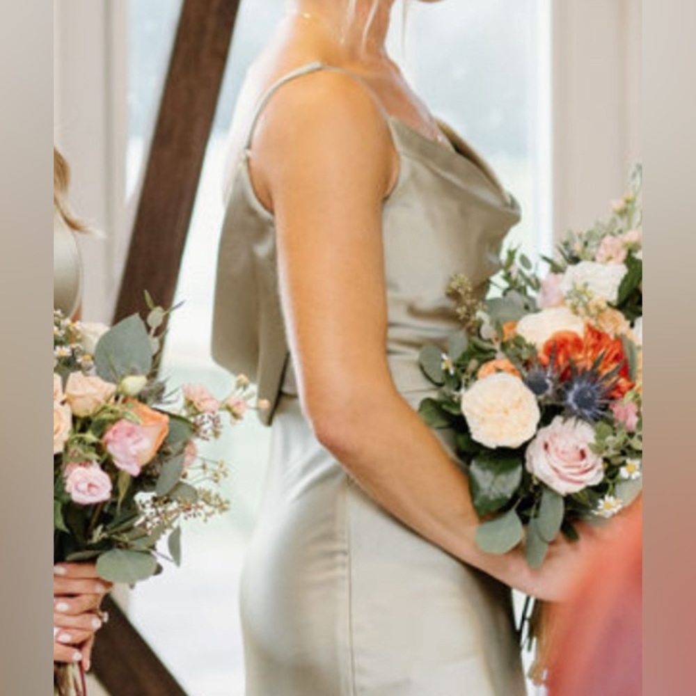 Silver sage Revelry dress